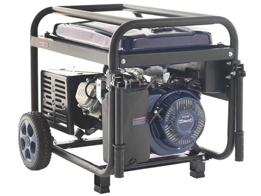 BullMach Ambra 12000E 8.5KW Wheeled Petrol Generator - Image 6