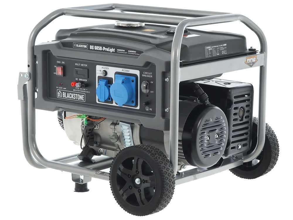 BlackStone BG 6050  4.3kw Wheeled Petrol Generator - Image 3