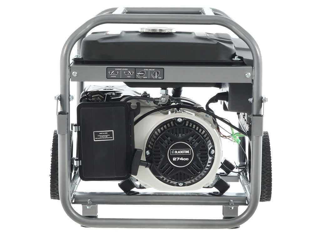 BlackStone BG 6050  4.3kw Wheeled Petrol Generator - Image 4