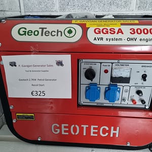 2.7KW Petrol Generator
