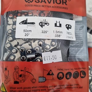 20" Chainsaw Chain (Replacement)