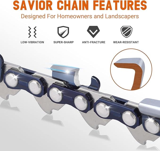 20" Chainsaw Chain (Replacement) - Image 3